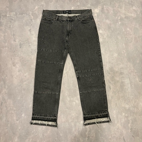 THE KOOPLES Paris Nelly Straight Leg Cropped Jeans Size 26 - Picture 2 of 11